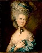 Thomas Gainsborough Woman in Blue oil